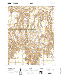 Cheyenne Creek 2018 topographic map thumbnail