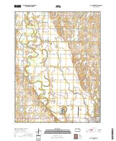 Clay Center NW 2018 topographic map thumbnail