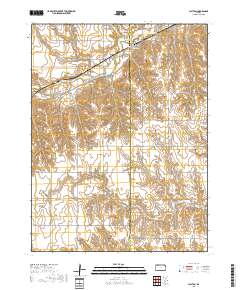 Clayton 2018 topographic map thumbnail