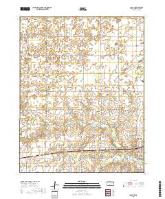 Coats NE 2018 topographic map thumbnail