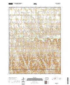 Codell 2018 topographic map thumbnail