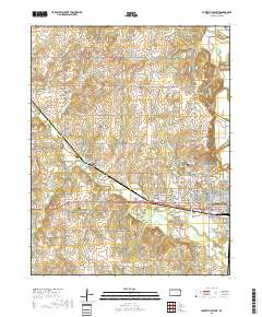 Coffeyville West 2018 topographic map thumbnail