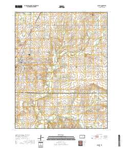 Colony 2018 topographic map thumbnail
