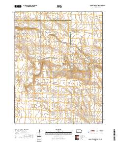 Colony Township West 2018 topographic map thumbnail