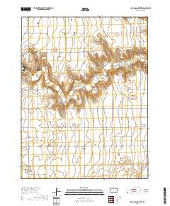 Coronado Cemetery 2018 topographic map thumbnail