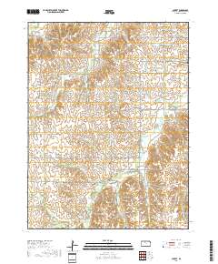 Covert 2018 topographic map thumbnail