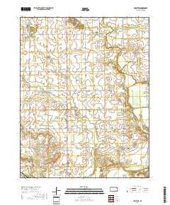 Crestline 2018 topographic map thumbnail