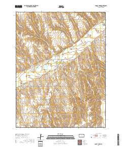 Crosby Creek 2018 topographic map thumbnail