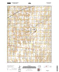 Delavan 2018 topographic map thumbnail