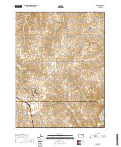 Denton 2018 topographic map thumbnail