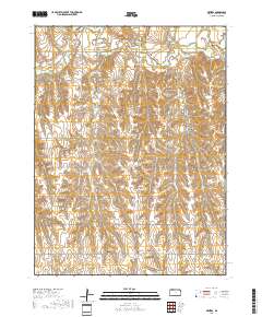 Devizes 2018 topographic map thumbnail