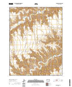 Dewey Ranch 2018 topographic map thumbnail