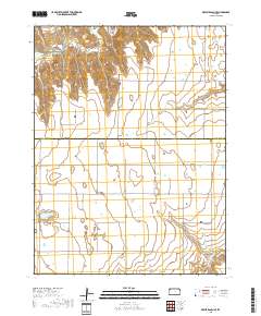 Dewey Ranch SE 2018 topographic map thumbnail