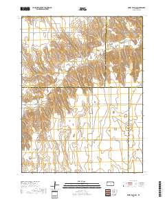 Dewey Ranch SW 2018 topographic map thumbnail