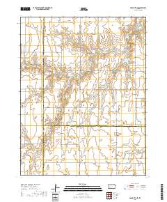 Dodge City NW 2018 topographic map thumbnail