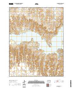 Dorrance NE 2018 topographic map thumbnail