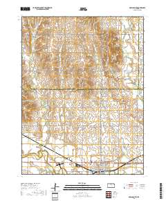 Downs North 2018 topographic map thumbnail