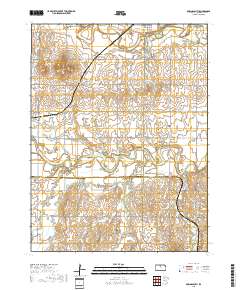 Downs South 2018 topographic map thumbnail