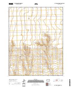 East Bridge Creek North 2018 topographic map thumbnail