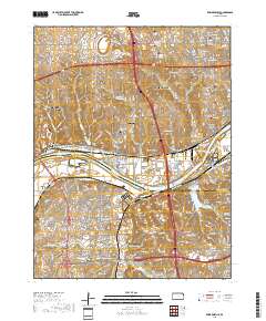 Edwardsville 2018 topographic map thumbnail