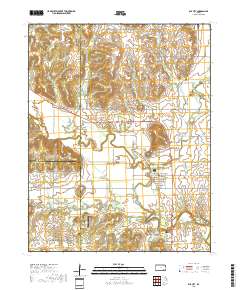 Elk City 2018 topographic map thumbnail
