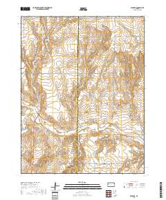 Elkader 2018 topographic map thumbnail