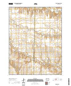 Elkader NE 2018 topographic map thumbnail