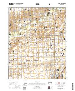 Elkhart North 2018 topographic map thumbnail