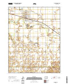 Ellinwood 2018 topographic map thumbnail