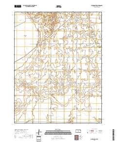 Ellinwood NE 2018 topographic map thumbnail