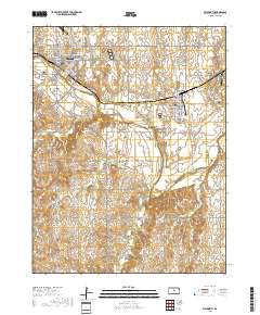Ellsworth 2018 topographic map thumbnail