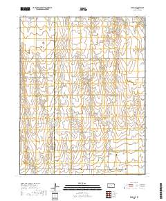 Ensign SW 2018 topographic map thumbnail