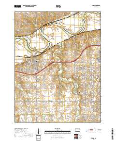 Eudora 2018 topographic map thumbnail