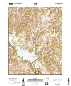 Fall River Lake 2018 topographic map thumbnail