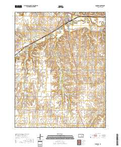 Florence 2018 topographic map thumbnail