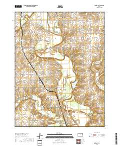 Fontana 2018 topographic map thumbnail