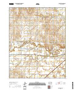 Fort Larned 2018 topographic map thumbnail