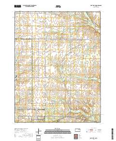 Fort Riley NE 2018 topographic map thumbnail