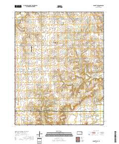 Garnett NW 2018 topographic map thumbnail