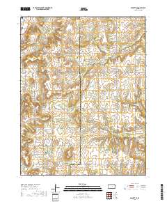 Garnett SE 2018 topographic map thumbnail