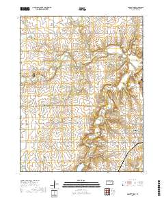 Garnett West 2018 topographic map thumbnail