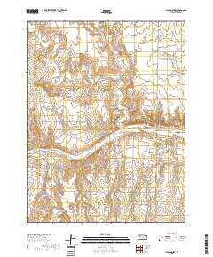 Gibson Creek 2018 topographic map thumbnail
