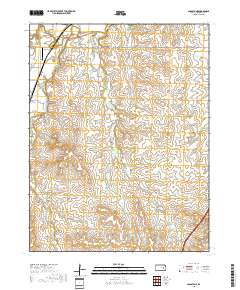 Gladstone 2018 topographic map thumbnail