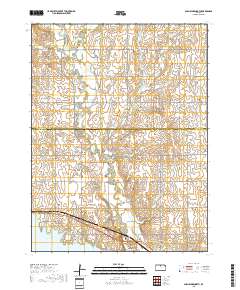 Glen Elder North 2018 topographic map thumbnail