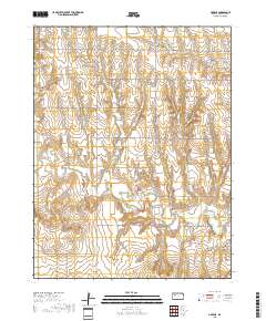Gove NE 2018 topographic map thumbnail