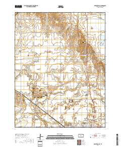 Great Bend NE 2018 topographic map thumbnail