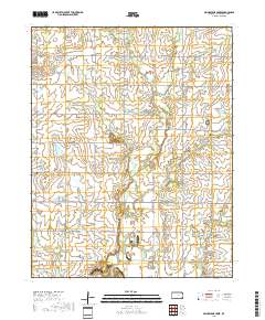 Grindstone Creek 2018 topographic map thumbnail