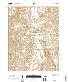 Gypsum 2018 topographic map thumbnail