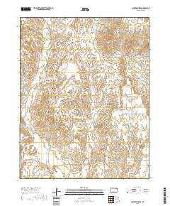 Hackberry Creek 2018 topographic map thumbnail
