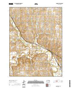Hanover West 2018 topographic map thumbnail